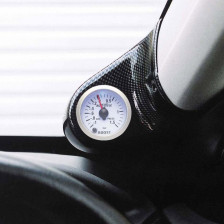 RGM A-Pillarmount Rechts - 1x 52mm - passend voor Peugeot 306 - Carbon-Look