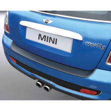 ABS Achterbumper beschermlijst passend voor BMW Mini One/Cooper(incl S & JCW)/Cabrio/Coupé/Roadster 2006- Zwart