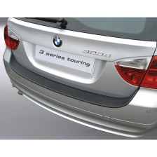 ABS Achterbumper beschermlijst passend voor BMW 3-Serie E91 Touring 2005-2008 excl. M Zwart