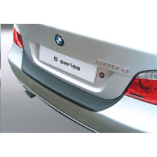 ABS Achterbumper beschermlijst passend voor BMW 5 Serie E60 sedan M-Sport 2003-2010 Zwart