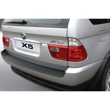 ABS Achterbumper beschermlijst passend voor BMW X5 2000-2007 Zwart