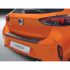 ABS Achterbumper beschermlijst passend voor Opel Corsa F GS-Line 5 deurs 2019-  Zwart