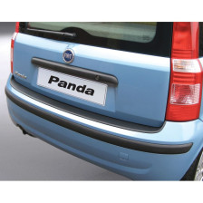 ABS Achterbumper beschermlijst passend voor Fiat Panda II 2003-2012 Zwart