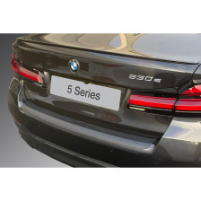 ABS Achterbumper beschermlijst passend voor BMW 5-Serie G30 Sedan 'M' Sport Facelift 2020- Zwart
