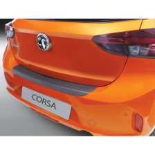 ABS Achterbumper beschermlijst passend voor Opel Corsa F 5 deurs 2019-  Zwart