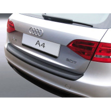 ABS Achterbumper beschermlijst passend voor Audi A4 Avant 2008-2012 Zwart