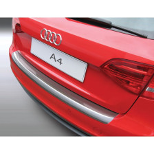 ABS Achterbumper beschermlijst passend voor Audi A4 Avant 2008-2012 Zilver