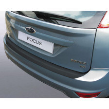 ABS Achterbumper beschermlijst passend voor Ford Focus II HB 2007-2011 Zwart