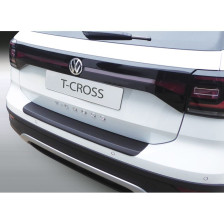 ABS Achterbumper beschermlijst passend voor Volkswagen T-Cross 2019- Zwart