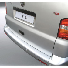 ABS Achterbumper beschermlijst passend voor Volkswagen Transporter T5 2003-2012 Zilver