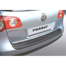 ABS Achterbumper beschermlijst passend voor Volkswagen Passat 3C Variant 2005-2010 Zwart
