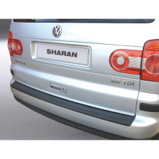 ABS Achterbumper beschermlijst passend voor Ford Galaxy/Volkswagen Sharan/Seat Alhambra 2000-2010 Zwart