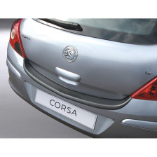 ABS Achterbumper beschermlijst passend voor Opel Corsa D 3 deurs excl. VXR/GSi/OPC Zwart