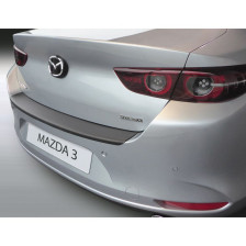 ABS Achterbumper beschermlijst passend voor Mazda 3 (BP) Sedan 2019- Zwart