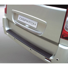 ABS Achterbumper beschermlijst passend voor Citroën Jumpy(Dispatch)/Peugeot Expert/Fiat Scudo 2007-2016 (voor gespoten bumpers) Zwart