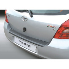 ABS Achterbumper beschermlijst passend voor Toyota Yaris II 2006-2008 Zwart