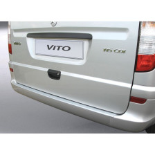 ABS Achterbumper beschermlijst passend voor Mercedes Viano/Vito/V-Klasse 2003-2014 Zilver