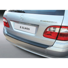 ABS Achterbumper beschermlijst passend voor Mercedes E-Klasse W211 Kombi 2002-2009 Zwart