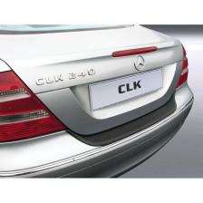 ABS Achterbumper beschermlijst passend voor Mercedes CLK 2005-2009 Zwart