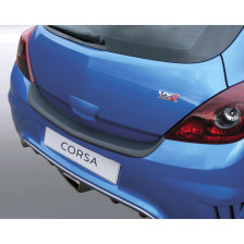 ABS Achterbumper beschermlijst passend voor Opel Corsa D 3 deurs GSi/VXR/OPC Zwart