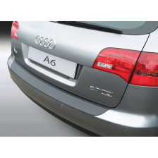 ABS Achterbumper beschermlijst passend voor Audi A6 Avant 2004-2011 excl. S6/RS6 Zwart