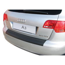 ABS Achterbumper beschermlijst passend voor Audi A3 8P Sportback 2004-2008 Zwart