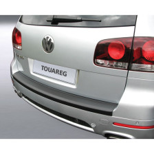 ABS Achterbumper beschermlijst passend voor Volkswagen Touareg -2010 Zwart