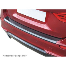ABS Achterbumper beschermlijst passend voor Saab 9.3 Cabrio 2007- Carbon Look