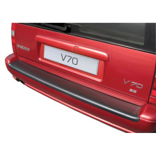 ABS Achterbumper beschermlijst passend voor Volvo V70 1996-2000 (voor gespoten bumpers) Zwart