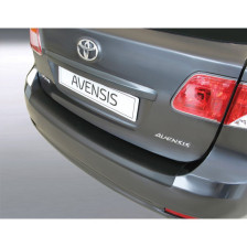 ABS Achterbumper beschermlijst passend voor Toyota Avensis Kombi 2009-2011 Zwart