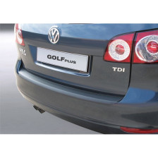 ABS Achterbumper beschermlijst passend voor Volkswagen Golf VI Plus 2009-2014 Zwart