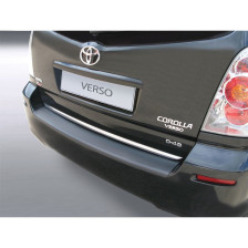 ABS Achterbumper beschermlijst passend voor Toyota Corolla Verso 5 deurs 2004-2009 Zwart