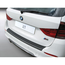 ABS Achterbumper beschermlijst passend voor BMW X1 2009-2015 Zwart