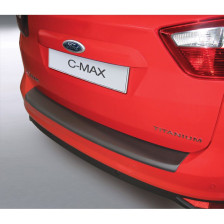 ABS Achterbumper beschermlijst passend voor Ford C Max 2010-2015 Zwart