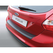 ABS Achterbumper beschermlijst passend voor Ford Focus 5 deurs 2012-2015 Zwart
