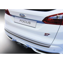ABS Achterbumper beschermlijst passend voor Ford Focus Estate/Combi 2012-2018 Zwart