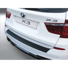 ABS Achterbumper beschermlijst passend voor BMW X3 2010-2014 Zwart