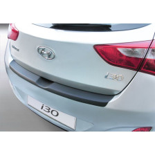 ABS Achterbumper beschermlijst passend voor Hyundai i30 5 deurs 2012-2017 Zwart