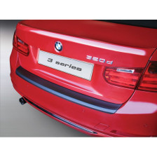 ABS Achterbumper beschermlijst passend voor BMW 3-Serie F30 4 deurs 2012-2019 Zwart