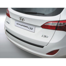 ABS Achterbumper beschermlijst passend voor Hyundai i30 Tourer 2012-2017 Zwart