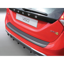ABS Achterbumper beschermlijst passend voor Volvo V60 2010-2018 Zwart