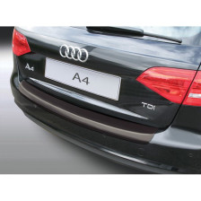 ABS Achterbumper beschermlijst passend voor Audi A4 Avant 2012-2015 (excl. S4) Zwart