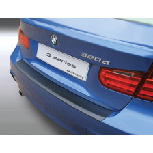ABS Achterbumper beschermlijst passend voor BMW 3 Serie F30 sedan M-Sport 2012-2019 Zwart