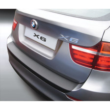 ABS Achterbumper beschermlijst passend voor BMW X6 E71 2012-2014 Zwart