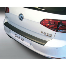 ABS Achterbumper beschermlijst passend voor Volkswagen Golf MK VII 3/5 deurs 2013-2019 Zwart