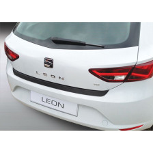 ABS Achterbumper beschermlijst passend voor Seat Leon SE/FR 2013-2020 Zwart