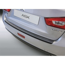 ABS Achterbumper beschermlijst passend voor Mitsubishi ASX 11/2012-9/2016 Zwart