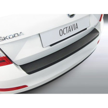 ABS Achterbumper beschermlijst passend voor Skoda Octavia III 5 deurs 2013-2017 Zwart