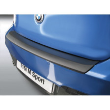 ABS Achterbumper beschermlijst passend voor BMW 1-Serie F20/F21 3/5 deurs 'M-Sport' 2011-2015 Zwart