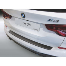 ABS Achterbumper beschermlijst  BMW X3 (G01) 10/2017- 'M-Sport' Zwart